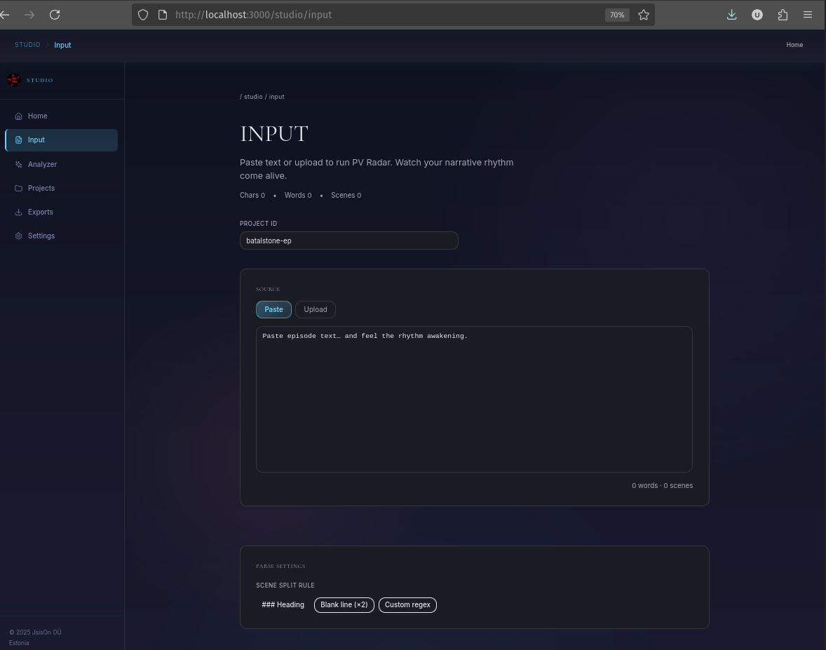 Analyzer — Emotion Curve Preview 02